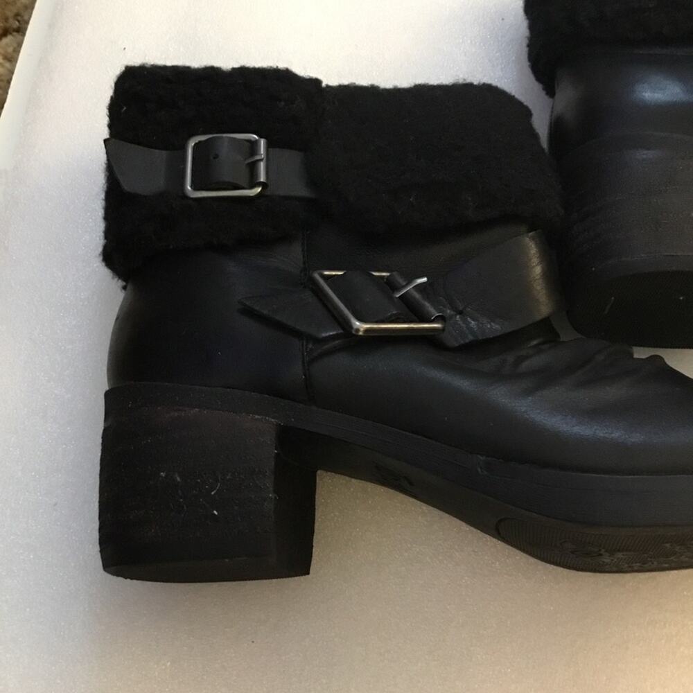 Tara M. Black Fur Booties - Picture 7 of 9